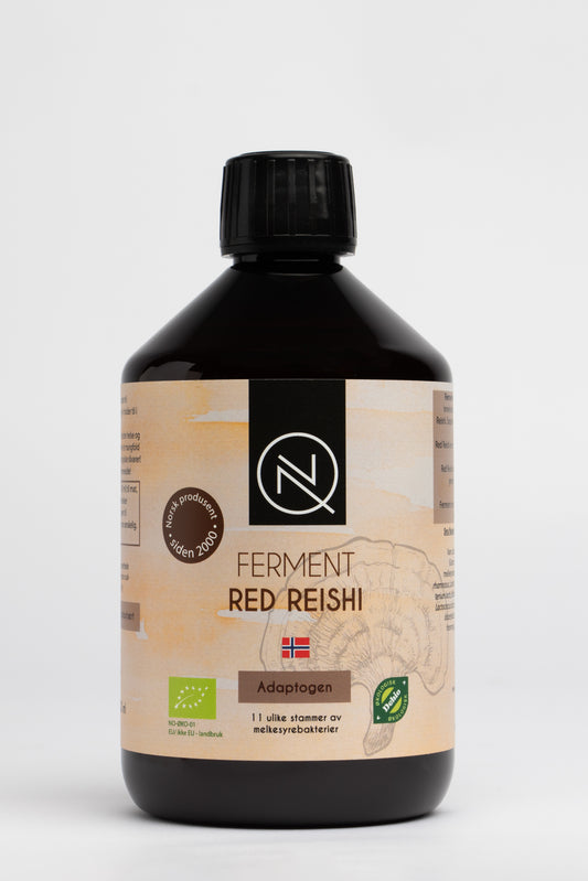 0,5 LITER NQ FERMENT Red Reishi (Roter Reishi auf Dänisch)