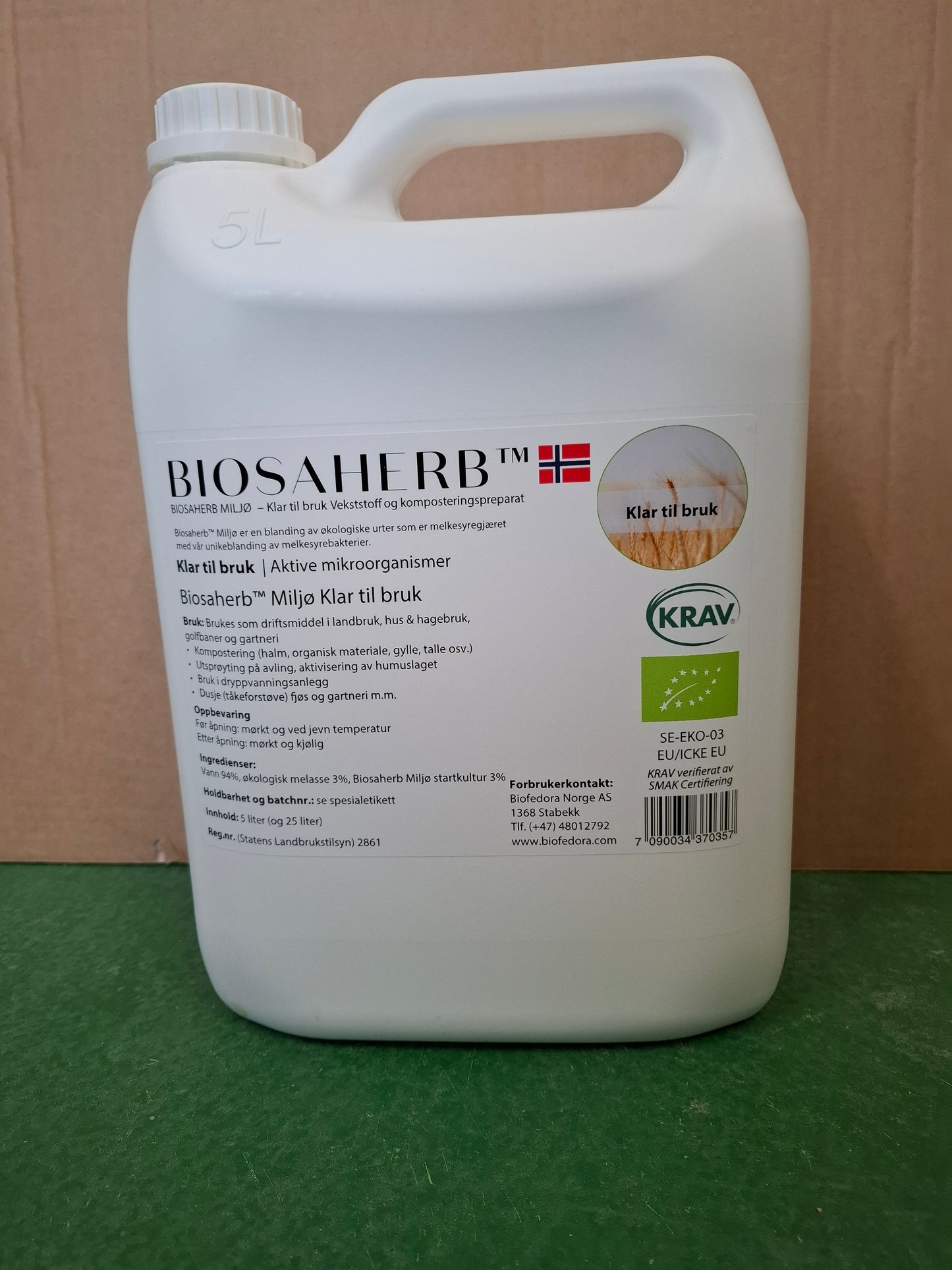 5 LITER BIOSAHERB™ UMWELTFREUNDLICHE STARTERKULTUR